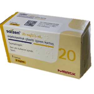 SAIZEN ® 20 mg (Merck Serono Co) 60 IU's