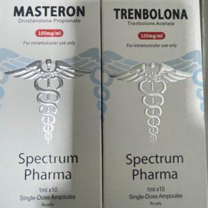 TRENBOLONE & MASTERON (COMBO) by Spectrum Pharma