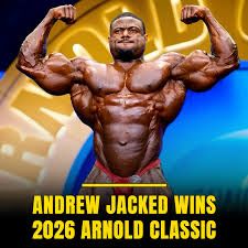 Andrew jacked Win 🏆 Arnold Classic 2026 open