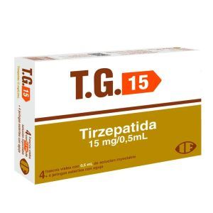Tirzepatide 15 mg X 4 vials